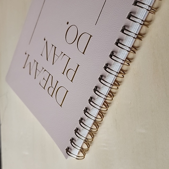 Brand New Fringe "Dream, Plan, Do." Soft Pebbles Spirl Notebook - Picture 5 of 11